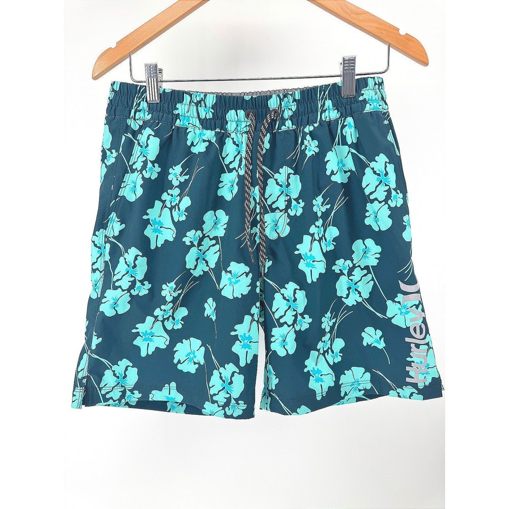 HURLEY Men's Swim Shorts "Salem Volley" Size M NWOT
